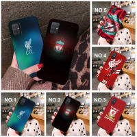 Casing หรับ iPhone 11 12 Mini X Xs XR Pro Max 6+ 6s+ 7+ 8+ 6 7 8 Plus 5 5s SE 2020 LU55 Liverpool FC Pattern Phone เคสโทรศัพท์ อ่อนนุ่ม TPU Black ปก