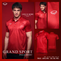 GRAND SPORT : เสื้อคอปกพิมพ์หน้า รหัส 072059