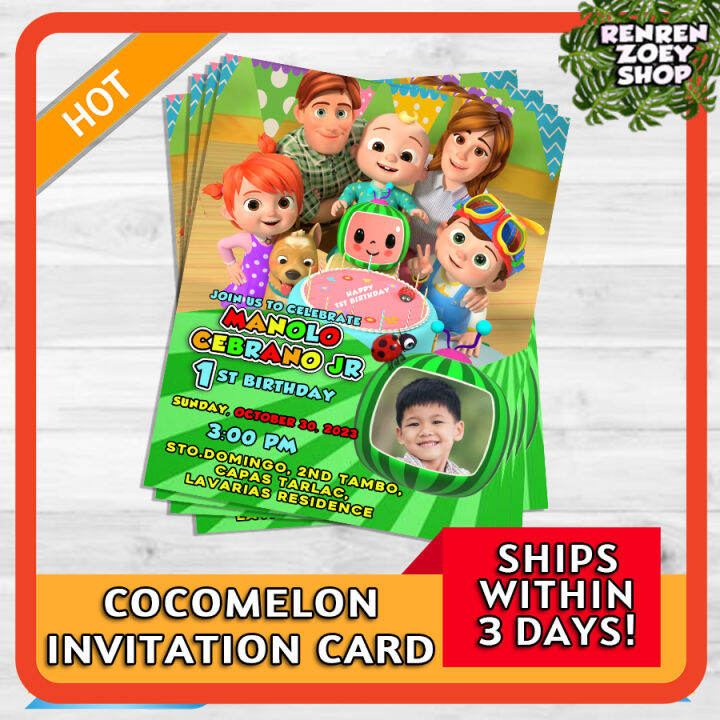 Invitation Card Invitation Card for Birthday Christening or