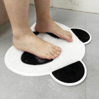 Panda แผ่นนวดซิลิโคนห้องอาบน้ำ Anti Slip Bathing Back Rubbing Divine Instrument Foot Wash Dead Skin Shower Room Floor Pad