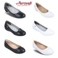 Aerosoft รองเท้าพยาบาลเพื่อสุขภาพมีส้น รุ่น Arch support (หนุนอุ้งเท้า) CW3133