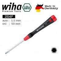 Wiha ไขควงปากหกเหลี่ยม หัวบอล  ขนาด 1.5x50mm รุ่น PicoFinish 264P No.42432