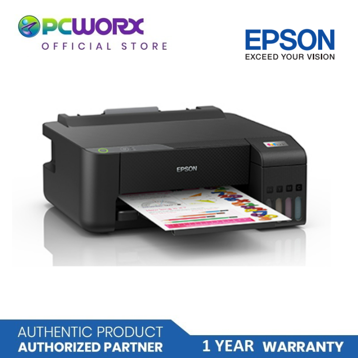 ♣ EPSON EcoTank L1210 A4 Ink Tank Printer Epson Printer Office Printer