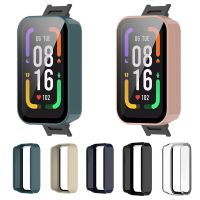 Protective Case For Xiaomi Redmi Smart Band Pro Smartwatch Screen Bumper Frame Watch Cover Hard PC Case With Tempered Film Screen Protectors