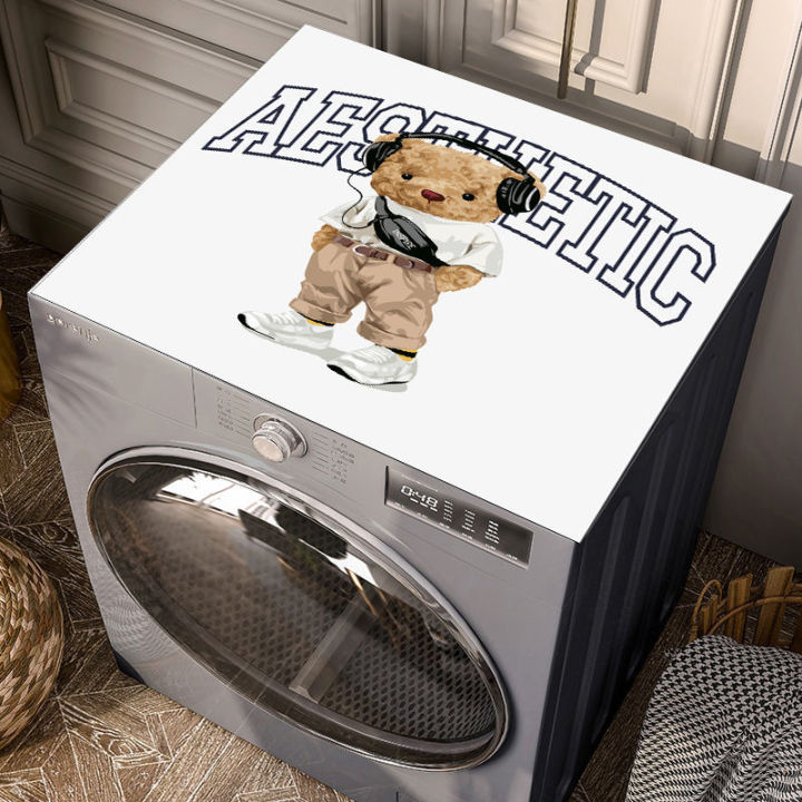 m-q-s-ผ้าคลุมเครื่องซักผ้า-ผ้าคลุมเครื่องซักผ้า-เสื่อหนังของเครื่องซักผ้าฝาครอบกันฝุ่นกันน้ำ-ฝาครอบตู้เย็น-ฝาครอบเครื่องซักผ้า
