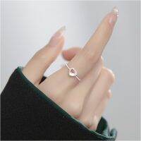 s925 Aureole ring แหวนเงินแท้ หัวใจออร่า ใส่สบาย เป็นมิตรกับผิว สามารถปรับขนาดได้