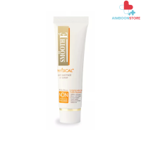 Smooth E Physical Sunscreen SPF50+ สมูทอีกันแดด( สีขาว )ขนาด15 กรัม [AIM]