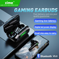 Zime Xhero TWS Wireless Headphon Original Low Latency Bluetooth Headset with Waterproof Sport and Bass Audio Earbuds with Mic