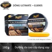 Meguiar s Dưỡng da nội thất ô tô dòng Ultimate - Leather Balm - G18905