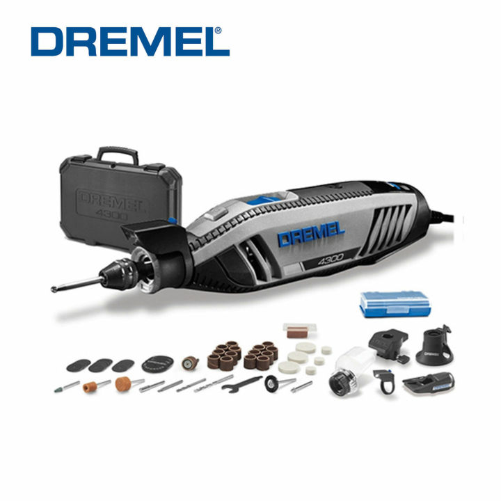 DREMEL 4300-5/50 High Performance Rotary Tool Kit, With 50 Accessories ...