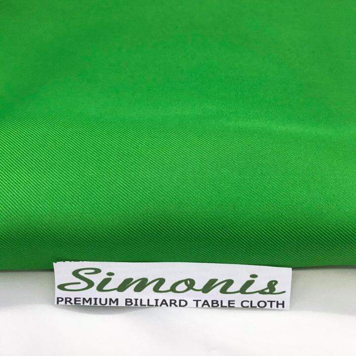 Us Simonis Light Green Billiard Table Cloth/Tapete ng Bilyaran Lazada PH