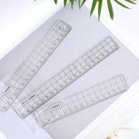 1Pcs Simple15cm 18cm 20cm Transparent Simple Ruler Square Ruler Cute Stationery Drawing Supplies