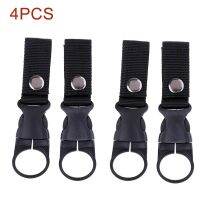 4PCS Bottle Holder Clip outdoor Camping Hiking Webbing Buckle Hanger Hooks