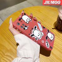 เคส JIUMOO สำหรับ Xiaomi Poco M4 Pro 5G Redmi Note 11 5G Note 11S Note 5G เคสลายการ์ตูน Pochacco Pochacco Puppy เคสโทรศัพท์ดีไซน์ใหม่แบบบางสร้างสรรค์ขอบสี่เหลี่ยมเคสนิ่มปลอกซิลิโคนกันกระแทก