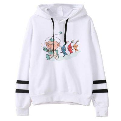 Pikmin Hoodies ผู้หญิง90S โกธิค Hoddies ผู้หญิงเสื้อคลุมสไตล์เกาหลี