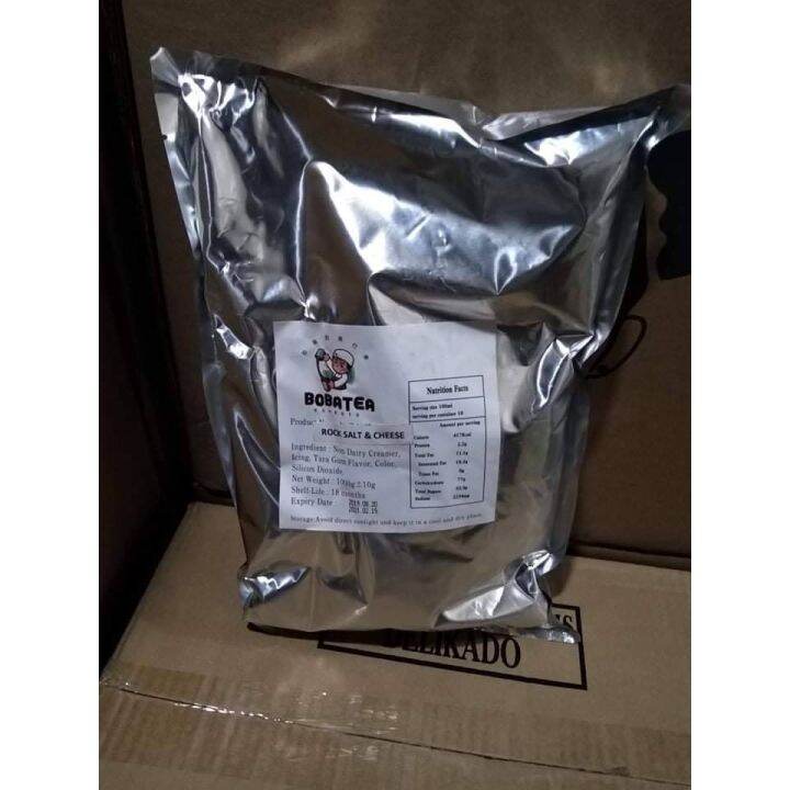 Rock Salt and Cheese Bobatea Taiwan Brand 1kg LMMP MILKTEA SUPPLIER