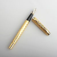ปากกาเจลฝึกเขียนปากกาหมึกเจลสำหรับเซ็นต์ทางธุรกิจสำหรับนักเรียนปากกาปากกาหมึกซึมสำนักงานธุรกิจขนาด0.7มม. โลหะคุณภาพสูง
