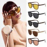 【CW】 Vintage Portable Folding Sunglasses Ultralight TR90 Frame Sun Glasses Putting Perfect for Putting in the Pocket Unisex Eyewear