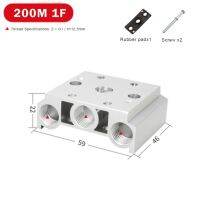 QDLJ-200m 4v210-08 4f 6f 8f 10f 12f Pneumatic Solenoid Valve Manifold Base Board Air Exhaust Plate Airtac Type 1/4" Board