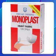 Băng cá nhân MONOPLAST hộp 100 miếng