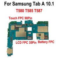 จอแสดงผล LCD FPC Connector สําหรับ Samsung Galaxy Tab A 10.1 SM-T580 T580 T585 T587 แบตเตอรี่ ขั้วต่อ FPC แบบสัมผัส 35Pin 90Pin Plug Port