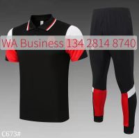 New Milan mens suit adult football jersey training suit 2021 2022 adult suit