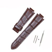 24X14mm Leather Watchband 1853 For Tissot T60 Strap Belt L875 / 975K Womens Bracelet Convex End Strap Mens Wristband Strap