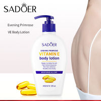 【 เสี่ยไก่ ไลฟ์ พาวิลเลี่ยน】  400ml SADOER Vitamin E Body Lotion Nourishing Hydrating moisturizing
