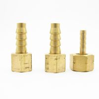 6Mm 8Mm 10Mm Hose Barb X M10 M12 M14 M16เมตริกซ้ายมือหญิงทองเหลือง Coupler Connector Adapter