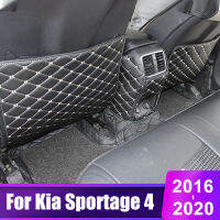 สำหรับ Kia Sportage 4 2016 2017 2018 2019 2020รถที่นั่งกลับที่เท้าแขนกล่องฝาครอบป้องกันเด็กทารก Kick-Proof Mat อุปกรณ์เสริม