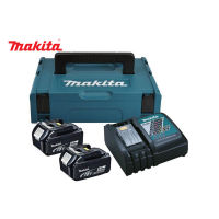 ชุดแบตเตอรี่+แท่นชาร์จ 18V. 5Ah MAKITA® (BL1850Bx2,DC18RCx1)199380-0