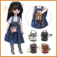 Petbabe กระเป๋าตุ๊กตา6สี2.53Cm หนัง PU อุปกรณ์คุณภาพสูงตุ๊กตา Handmand 1/4 1/8 1/6 1/12ตุ๊กตาข้อต่อแบบเบ้า/1/11 OB11ตุ๊กตา