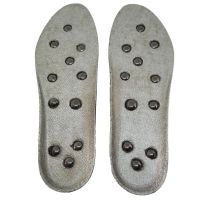 [HOT EXQQUZIOWGWD 116] ระบายอากาศรองเท้า Pad นวด Insoles ดูแลเท้า Insoles แม่เหล็ก Acupoint Magnetotherapy แผ่นเท้ารองเท้าพื้นรองเท้าอุปกรณ์เสริมแทรก