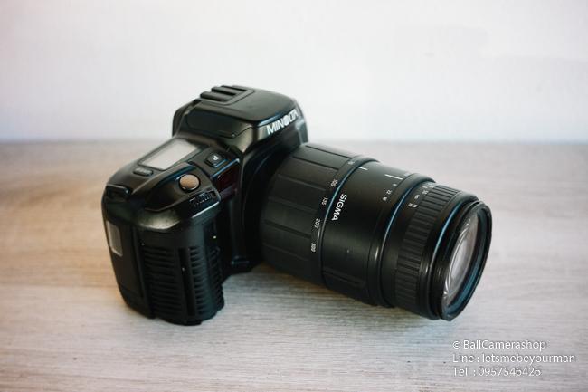 ขายกล้องฟิล์ม-minolta-707si-serial-20315815-พร้อมเลนส์-sigma-70-300mm