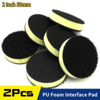 【CW】卐  2 Pcs Inch 50mm Foam Interface Sander Backing Polishing and Sanding Disc Sandpaper Abrasive Tools