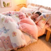[COD] Double-sided coral fleece quilt single piece winter thickened Farley flannel plus cashmere 1.5 meters student and double