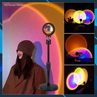 Đèn Hoàng Hôn, Sunset, TIKTOK Tích Hợp 4 Màu Trong 1 Đèn chiếu cầu vồng trang trí, chụp hình, quay TikTok thumbnail