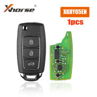 OCMN 1ชิ้นล็อต XHORSE XKHY05EN รถกุญแจรีโมทสำหรับ Hyundai สไตล์สายสากลกุญแจรีโมท Fob 3ปุ่มสำหรับ VVDI เครื่องมือที่สำคัญกุญแจรถ Cnsm