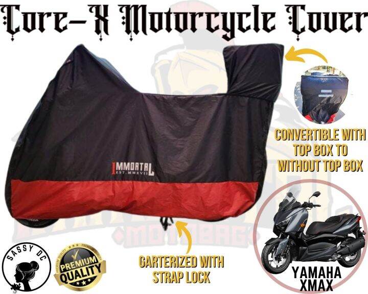 Immortal Motorcycle Cover YAMAHA XMAX Waterproof & Convertible With