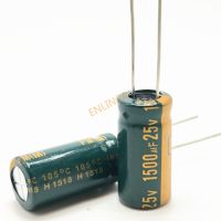 25V 1500UF 10*20 high frequency low impedance aluminum electrolytic capacitor 1500uf 25v 20%