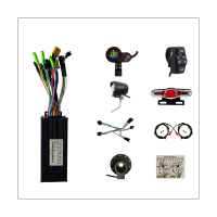 36V 48V 750W 1000W Electric Scooter Motor 30A Controller Intelligent Brushless Three-Mode Controller+V889 Display Replacement Parts