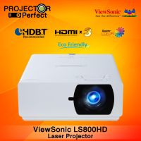 Viewsonic LS800HD Laser Projector : Full HD resolution at 5,000 ANSI Lumens brightness and with a high contrast ratio of 100,000:1 รับประกัน 3 ปีเต็ม [ by Projector Perfect ]