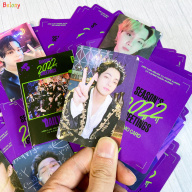 55 Thẻ Ảnh BTS Cái hộp Thẻ Album Lời Chào Mùa 2022 Thẻ Ảnh Bộ Sưu Tập Bưu Thiếp Cho Người Hâm Mộ Thẻ Lomo thumbnail
