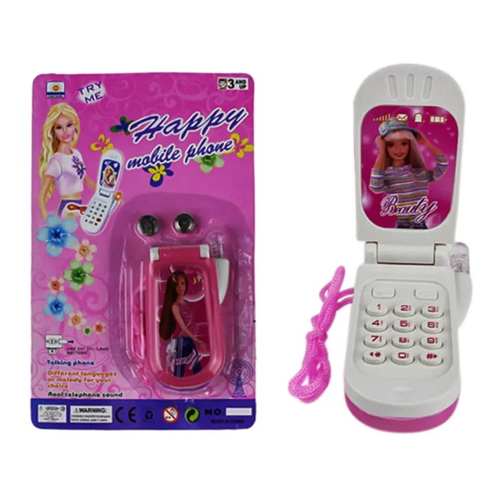 barbie play cell phone