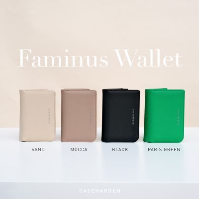 กระเป๋าสตางค์ กระเป๋าผู้หญิง กระเป๋าถือ กระเป๋าเงิน [Faminus] Caseharden Faminus Wallet กระเป๋าสวยๆ กระเป๋าแฟชั่น เกรดพรีเมี่ยม ยอดฮิต
