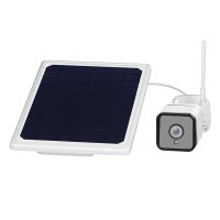 1080P WiFi Security Camera Pan Tilt Camera with Solar Panel CCTV IP66 Waterproof 2 Way Audio Color Night Vision for Tuya