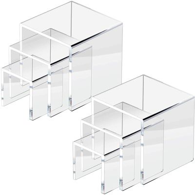 【HOT】☫  15 Size U Risers Shelf Showcase Fixtures for Jewelry Figures