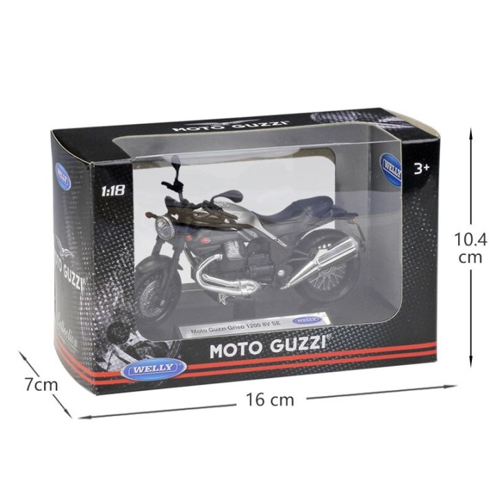 moto-guzzi-griso-1200-8v-se-โมเดลมอเตอร์ไซค์อัลลอยโลหะโมเดลรถแข่งรถจักรยานยนต์ของขวัญสำหรับเด็กจำลอง