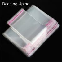 100Pcs Food Wrap Plastic Bags Fruit Vegetable Home Storage Self-Adhesive Kitchen Gadget Accessories Supplies Products Pouches