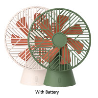 New Sothing USB Desktop Fan Rainforest Version Mini Fan Rechargeable Handheld Removable Super Wind Silent Fans Cooler For Home